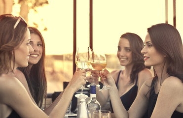 Dinner among friends