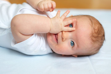 Four months old baby