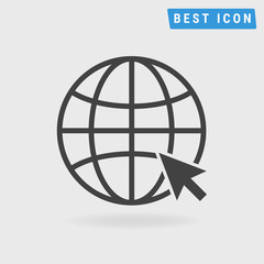 Web Icon, vector icon eps10.