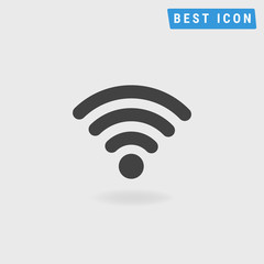 Wifi Icon, vector icon eps10.