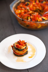 Ratatouille casserole