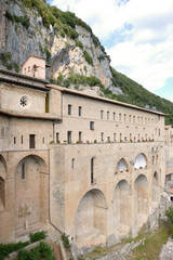 A monastery in the valley of the Benedictine monasteries in Subi