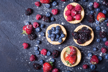 berries : raspberries , blueberries , blackberries , strawberrie