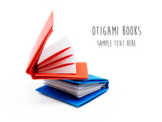 Obraz premium Origami paper books