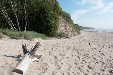 Jurkalne seaside bluffs, Latvia.