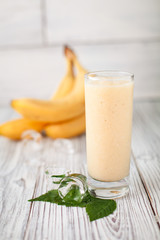 banana juice ice