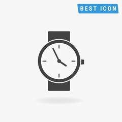 watch icon, vector icon eps10.