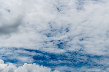 Obraz premium White cloud with Blue sky