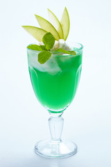 green cocktail