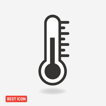 Thermometer icon, icon eps 10