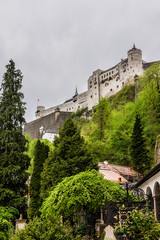 Hohensalzburg Castle (Festung Hohensalzburg). Salzburg, Austria.