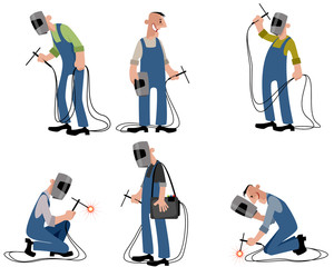 Six welders set