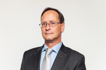 Close up portrait of middle-age man in formalwear