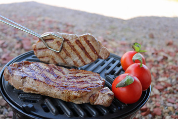 BBQ steak