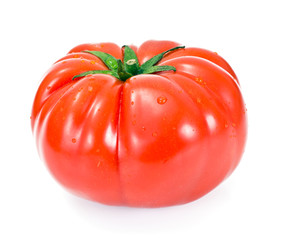 Red Tomatoes Isolated on a White Background