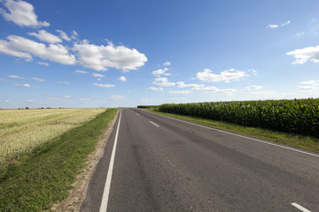 Fototapeta premium small paved road