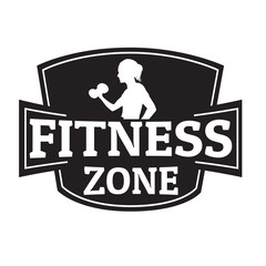 Fitness zone stamp
