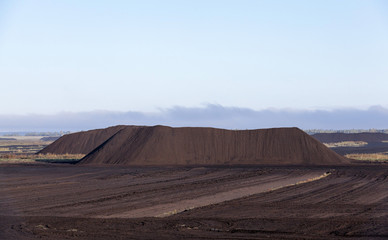 extraction of peat