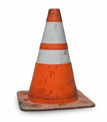 real dirty traffic cone orange 404 error web page not found
