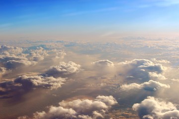 Above the Clouds - from a plane