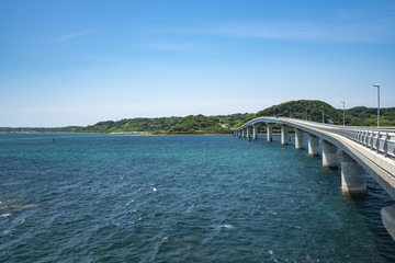 Obraz premium 角島大橋