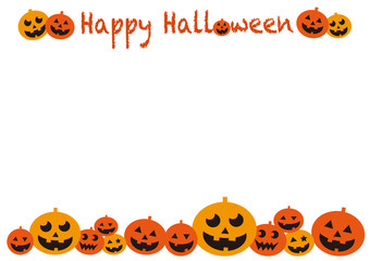 ハロウィン素材　フレーム