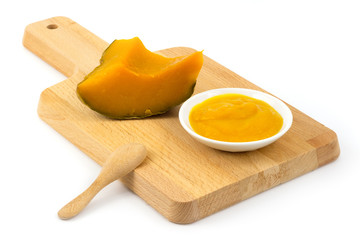 a dressing made ​​from pumpkin