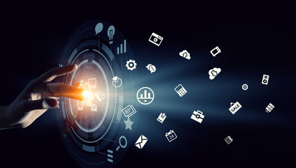 Virtual tehnologies in use  . Mixed media