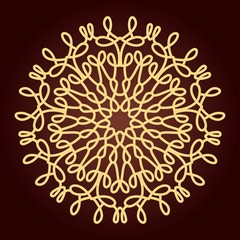 Ethnic decorative element.