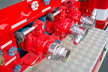 Spout of the fire department, Fire truck