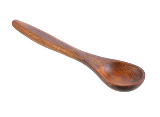a pair of wooden spoons
