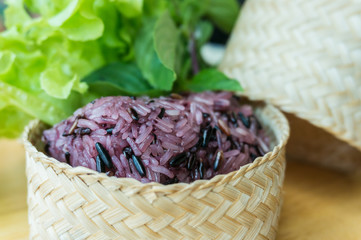  black sticky rice