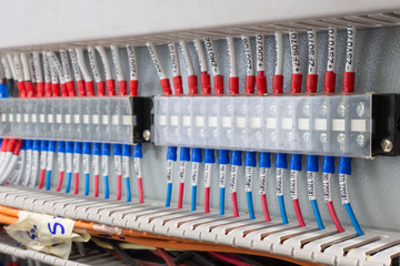 Terminal block.