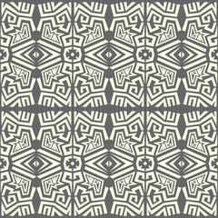 Seamless abstract vector texture pattern ethnic style background