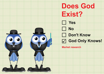 Does God exist market research questionnaire 