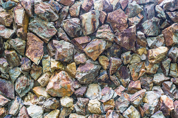 Brick Stone rocks Wall Background Texture