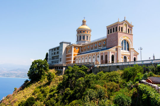 Black Madonna Church in Tindari, Sicily