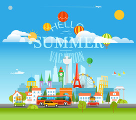 Different colorful citrus slices on black background