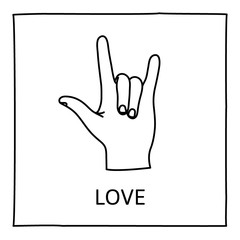 Doodle LOVE icon