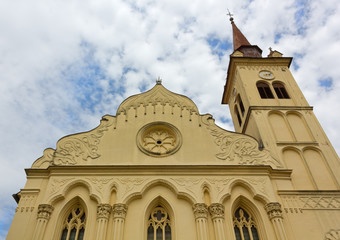 Saint Leonard Church in Novo Mesto, Slovenia