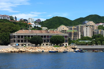 Fototapeta na wymiar Murray House in Stanley, Hong Kong