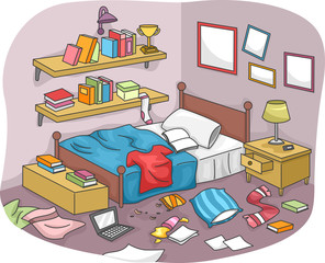 Cluttered Room