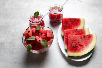 Świeże kawałki arbuza © Patryk Michalski