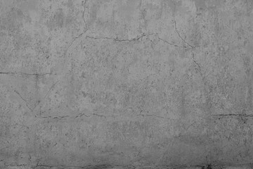 Wall fragment with scratches and cracks