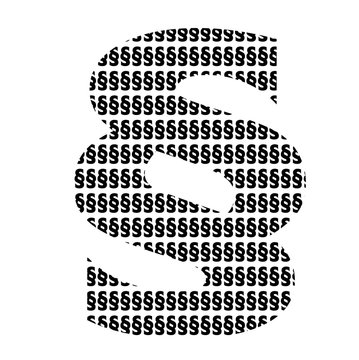 Paragraph Icon aus kleinen &sect; Zeichen