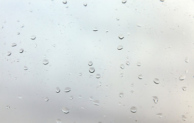 drops on glass