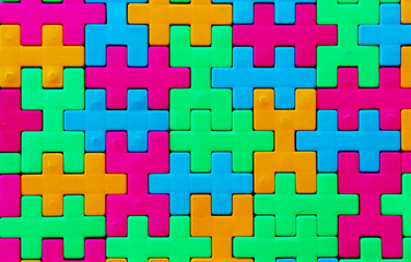 plastic blocks texture for background