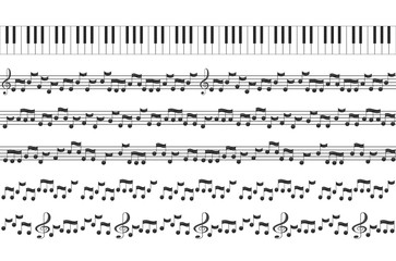 Musical pattern brushes