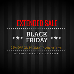 black friday extended sale