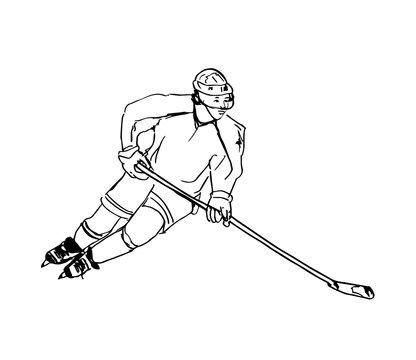 Hockey player design